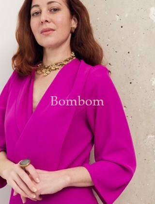 Mono color verde agua y fucsia - Imagen 1