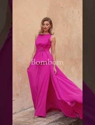 #Mono con sobre falda azul marino Veni infantino - Imagen 1