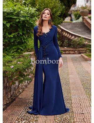 #veni infantino #vestidos elegantes madrina color gris - Imagen 1