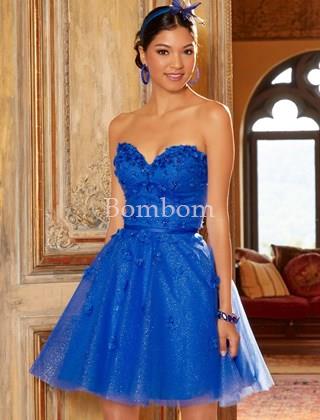 vestido corto morilee 9581 - Imagen 2