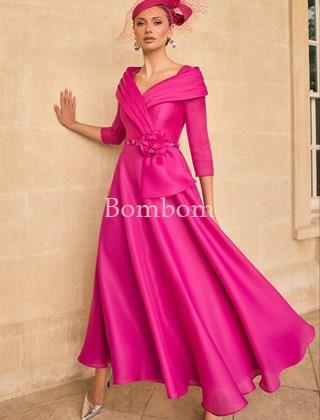 #vestido cuello bardot veni infantino - Imagen 1