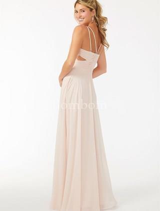 #vestido dama de honor color amarillo - Imagen 1