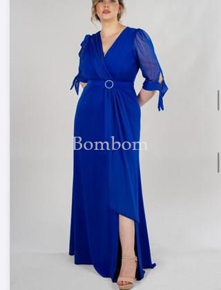 Vestido de ceremonia largo - Imagen 1