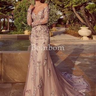 Vestido de madrina bordado - Imagen 1