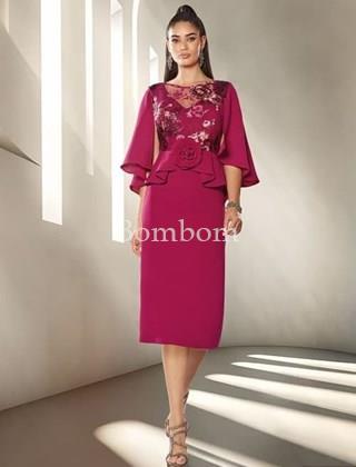 VESTIDO DE MADRINA PAOLA DISPONIBLE EN LARGO - Imagen 1