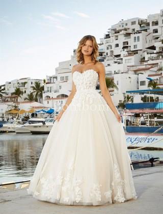 #Vestido de novia blanco largo Morilee - Imagen 1