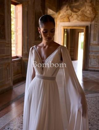 Vestido de novia bohemio Atalanta - Imagen 1