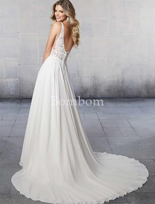 Vestido de novia bohemio - Imagen 1