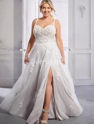 Vestido de novia Cipriana blanco - Imagen 1