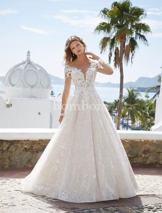 #Vestido de novia con mangas morilee - Imagen 1