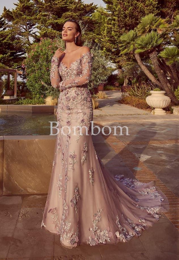 Vestido de novia rosa palo Zelaina morilee - Imagen 1