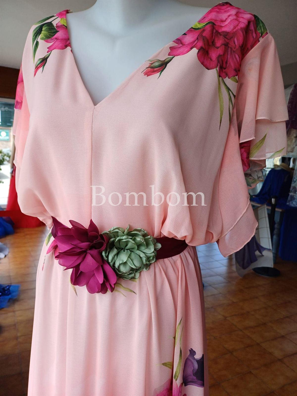 Vestido floral talla grande hasta la 64 - Imagen 2