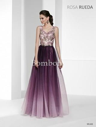 #Vestido largo gasa madrina juvenil - Imagen 2