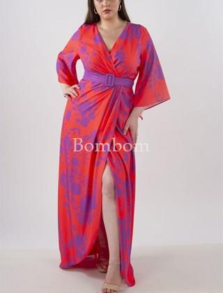 #Vestido largo japonés talla extra grande - Imagen 2