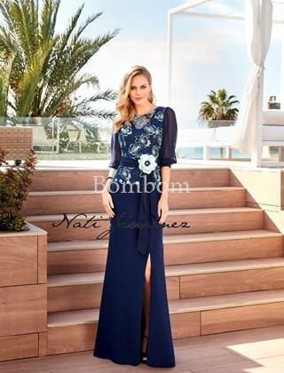 vestido largo nati jimenez modelo 400 - Imagen 1