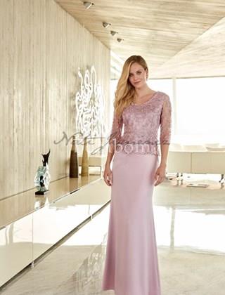 vestido largo nati jimenez modelo 506 - Imagen 1