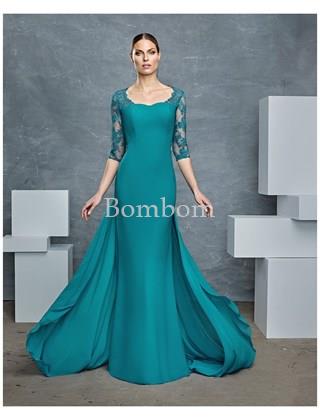 Vestido modelo reposo color azul - Imagen 1