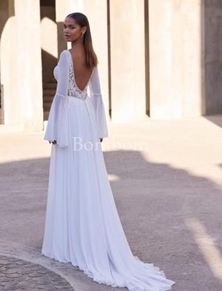 #Vestido novia mangas extraibles Madelein Gardner 2903 - Imagen 2
