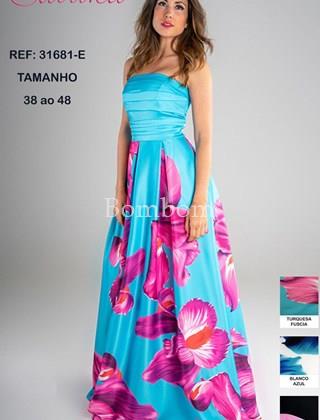 Vestido palabra de honor Maica - Imagen 1